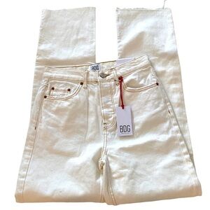 BDG Urban Outfitters tan PAX Jeans. High waist straight leg NWT. W27/ L32
C